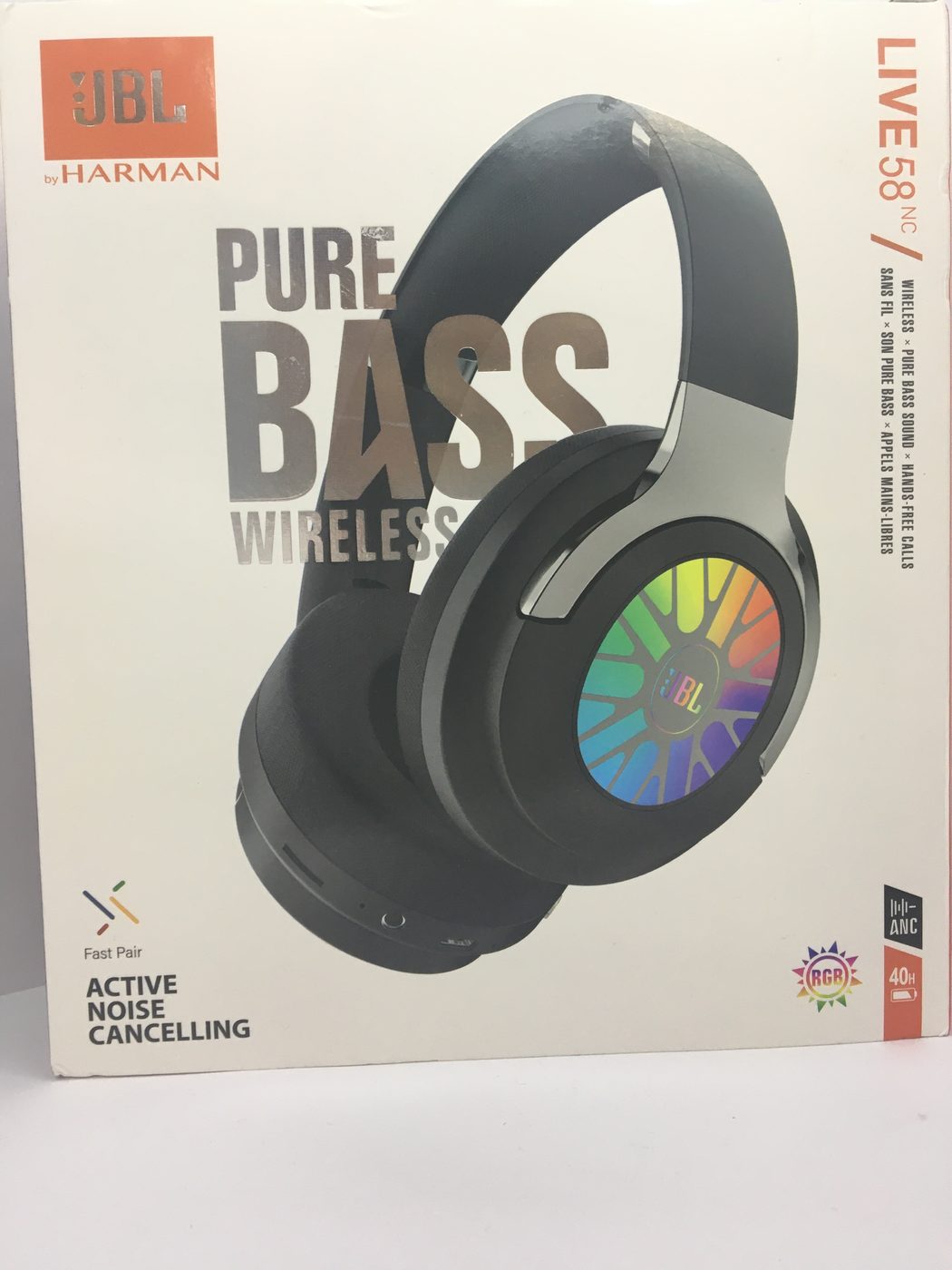 هدفون بی‌سیم 58NC JBL