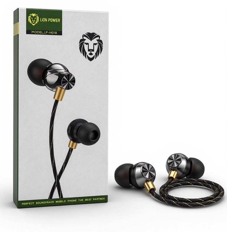 هندزفری سیمی H018 Lion Power