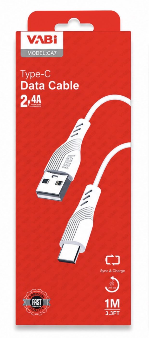 کابل شارژ و انتقال داده CA7 VaBi