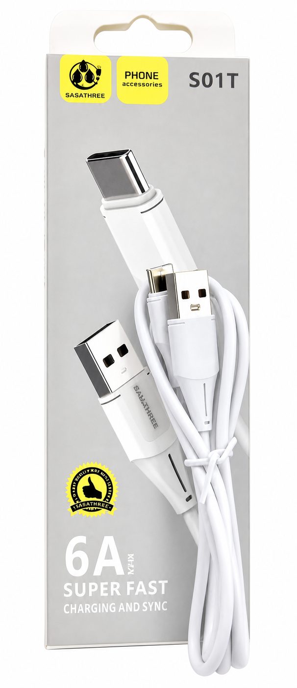 کابل شارژ Sasathree مدل S01T