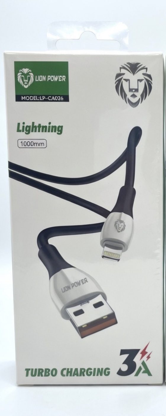 کابل لایتنینگ LION POWER مدل LP-CA026